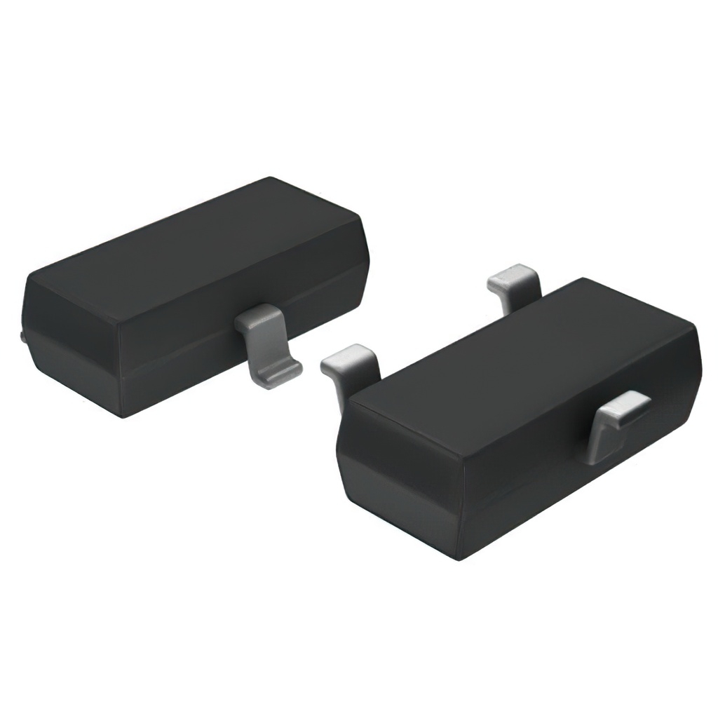 These P-Channel enhancement mode field vertical D-MOS
transistors are in a SOT-23-3 SMD package, and in most
applications they require up to -0.13A DC and can deliver current up
to -0.52A.
This product is particularly suited to low voltage applications
requiring a low current high side switch.